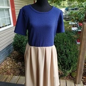 Dress lularoe short sleeves